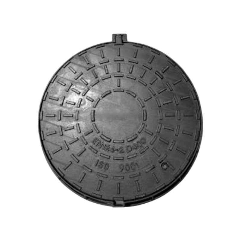 Marco y Tapa de Hierro Dúctil Tipo D400 con Seguro Antivibración – 40 ton | Prodapal